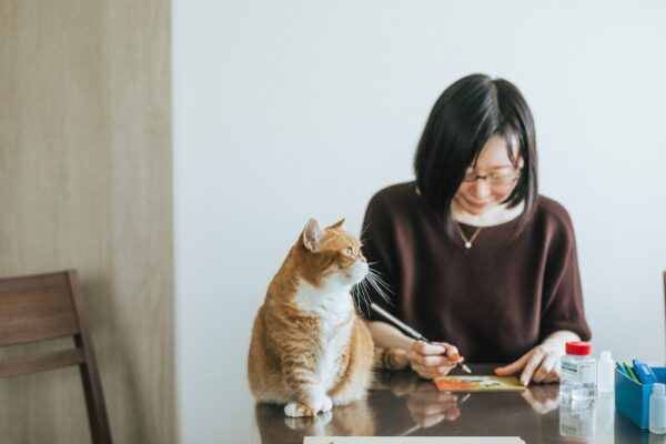 色鉛筆を手に、もうひとつの猫への愛の注ぎ方 | 猫のいる 猫の絵教室|ちくわ。