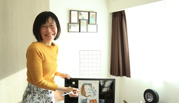 猫の絵が劇的に上達する絵画教室。with猫ちゃん♡ | 猫のいる猫の絵教室 ATELIER cats